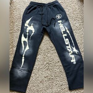 Helstar Black Graphic Men's Joggers